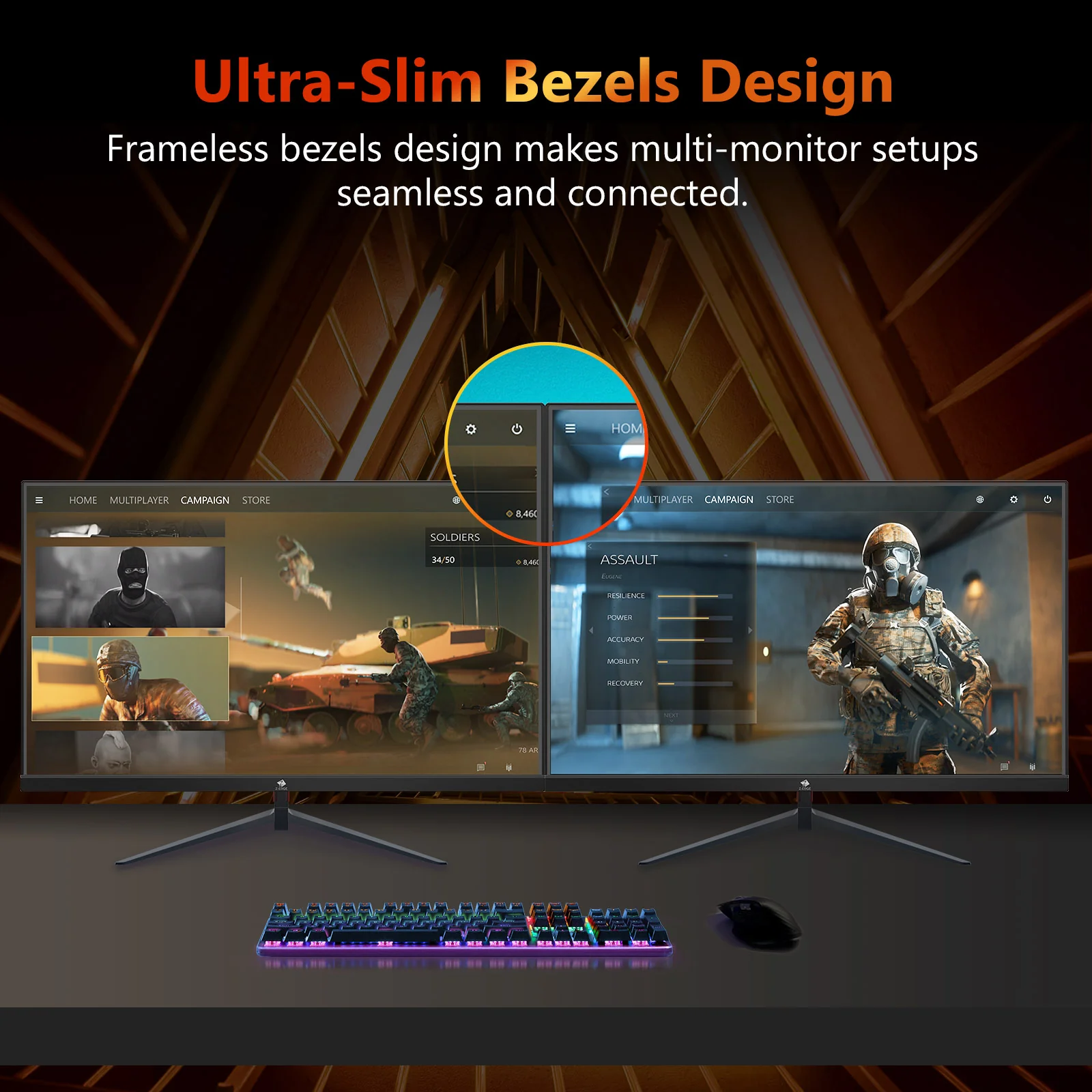 Z-EDGE UG25I 24.5'' 240Hz Gaming Monitor - Image 3