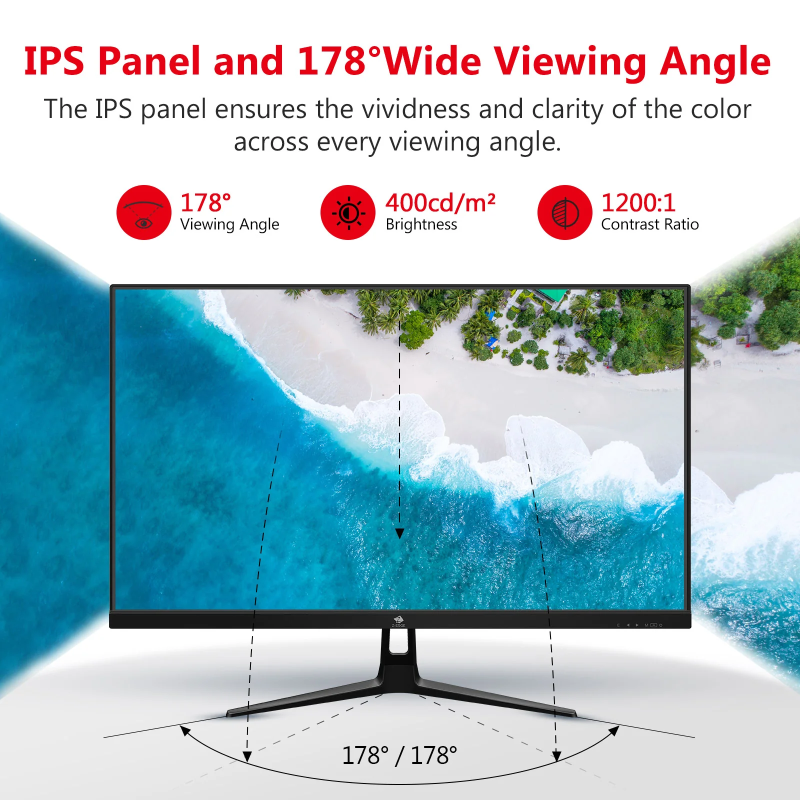 Z-EDGE UG27PJ 27'' 240Hz Gaming Monitor - Image 6