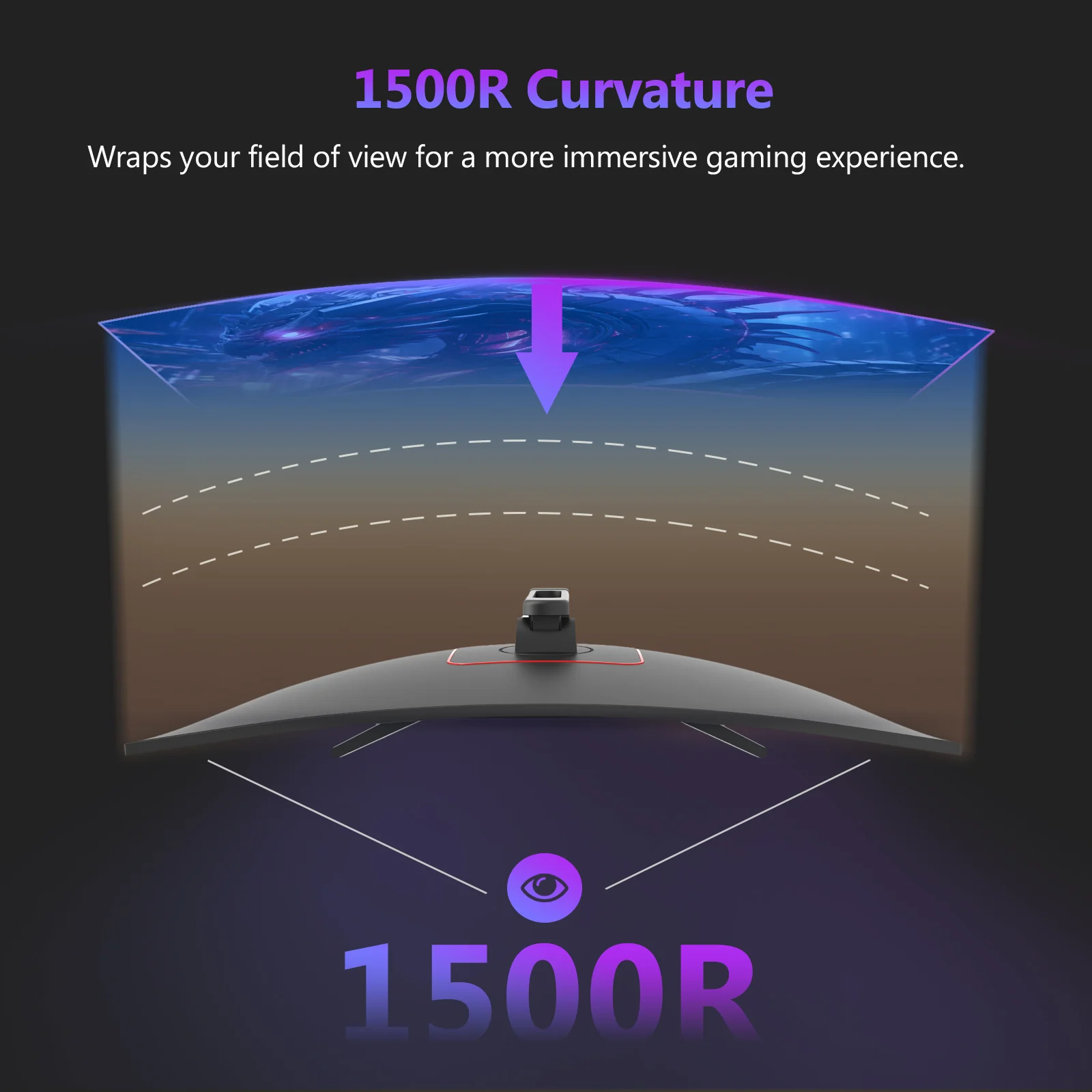 Z-EDGE UG27H 27" 300Hz Curved Gaming Monitor - Image 5