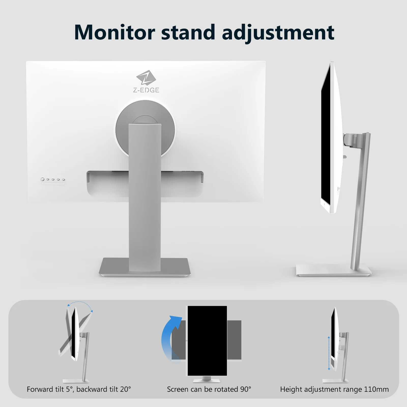 Z-EDGE U27I4K 27" 4K IPS Home & Office Monitor - Image 6