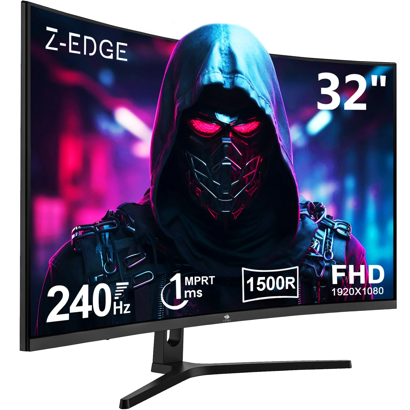 Refurbished: 32" 240Hz Curved Gaming Monitor Full HD 1080P - Image 8