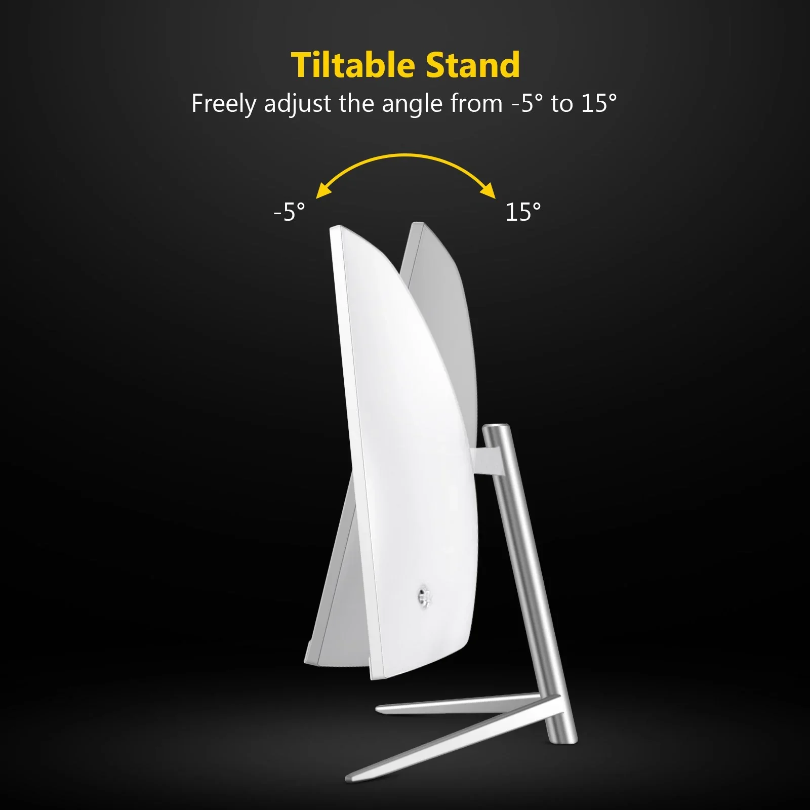 Refurbished: Z-EDGE 27 Inch Curved Monitor FHD 75Hz 5ms Frameless Design, HDMI & VGA Port - Image 5