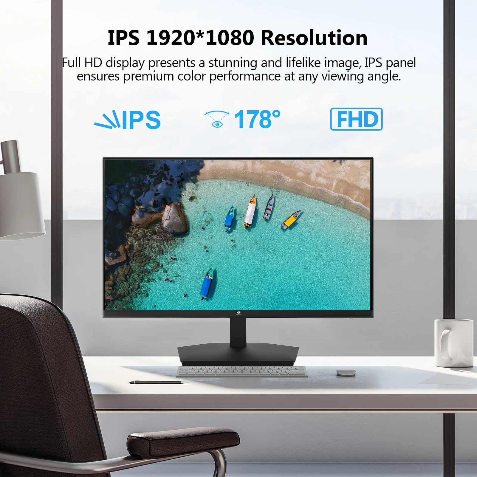 Z-EDGE U24I 24" 100Hz IPS Home & Office Monitor - Image 3