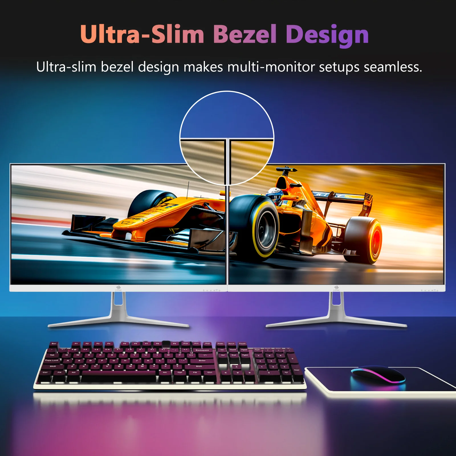 Z-EDGE UG27PJ 27" 240Hz White Gaming Monitor - Image 6
