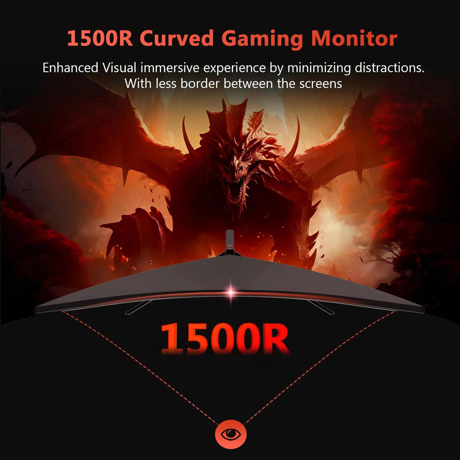 Z-EDGE UG30 30" 200Hz Ultrawide WFHD Curved Gaming Monitor - Image 6