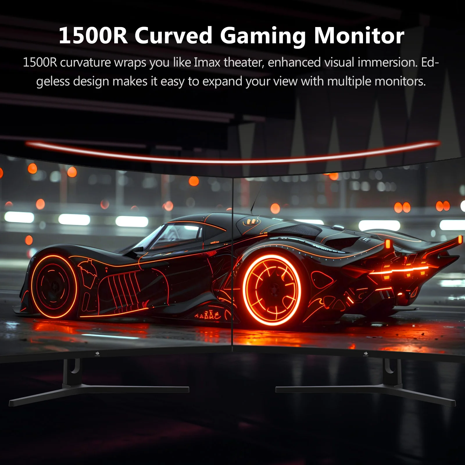 Refurbished: 32" 240Hz Curved Gaming Monitor Full HD 1080P - Image 4